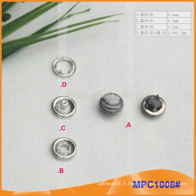 Pearl Cap Five Paw Snap Button MPC1008